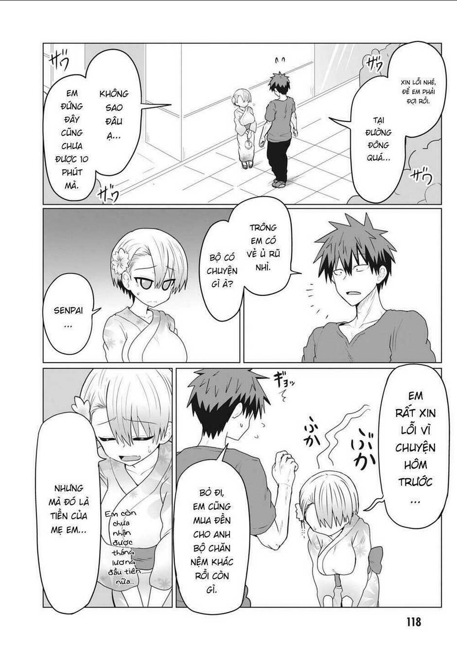 Uzaki-Chan Muốn Đi Chơi! Chapter 23 - Trang 3