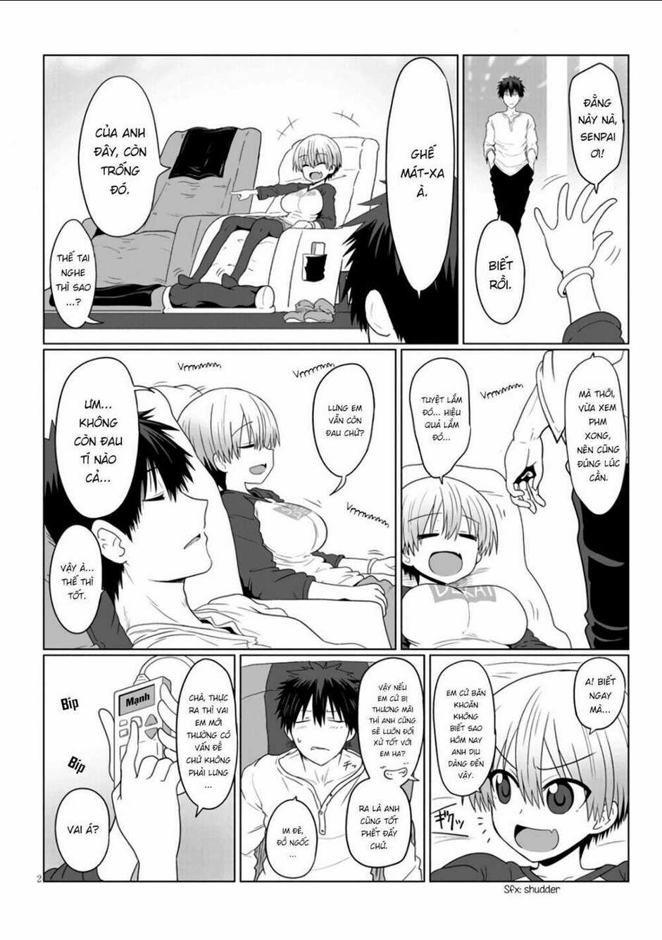 Uzaki-Chan Muốn Đi Chơi! Chapter 3.1 - Trang 3