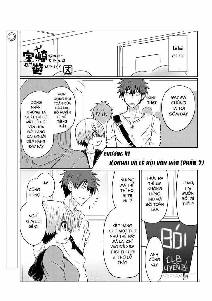 Uzaki-Chan Muốn Đi Chơi! Chapter 41 - Trang 3