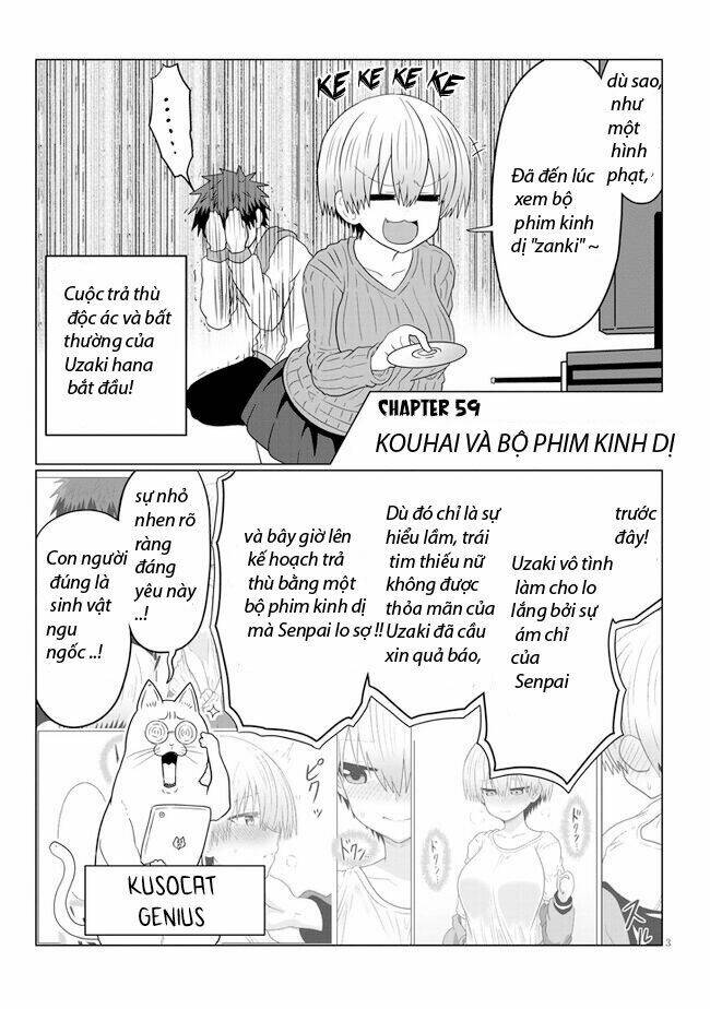 Uzaki-Chan Muốn Đi Chơi! Chapter 59 - Trang 4