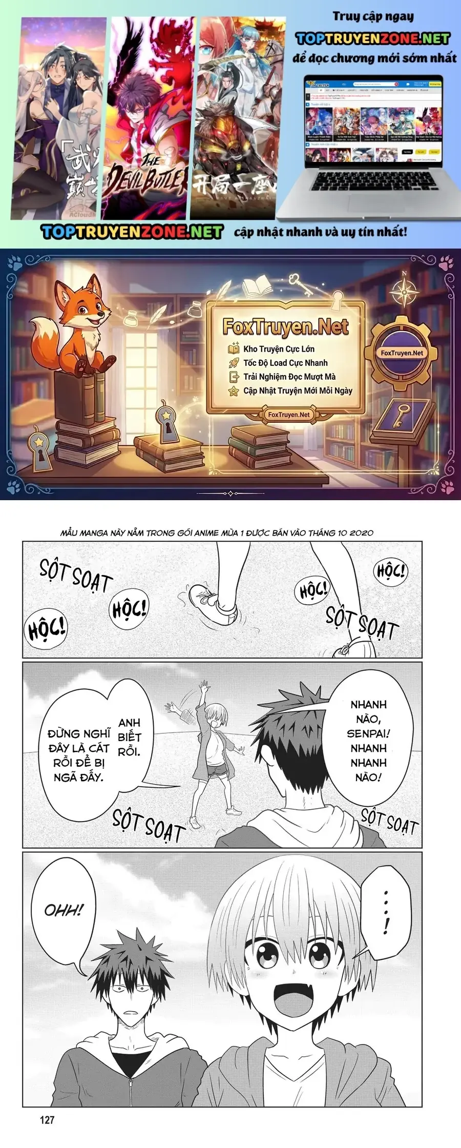 Uzaki-Chan Muốn Đi Chơi! Chapter 85.5 - Trang 3