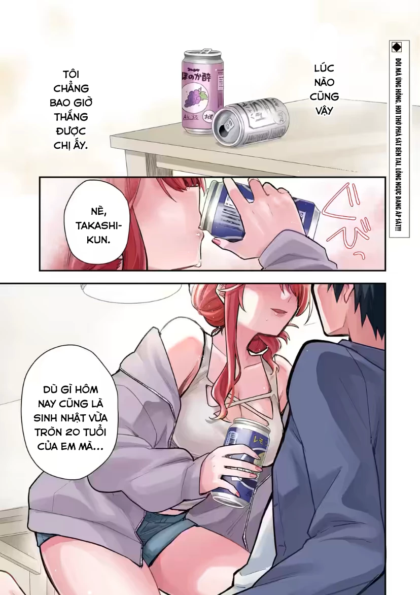 Vào Năm 20 Tuổi, Tôi Bắt Đầu Sống Chung Với Cô Bạn Gái Ma Men Chapter 1 - Trang 3