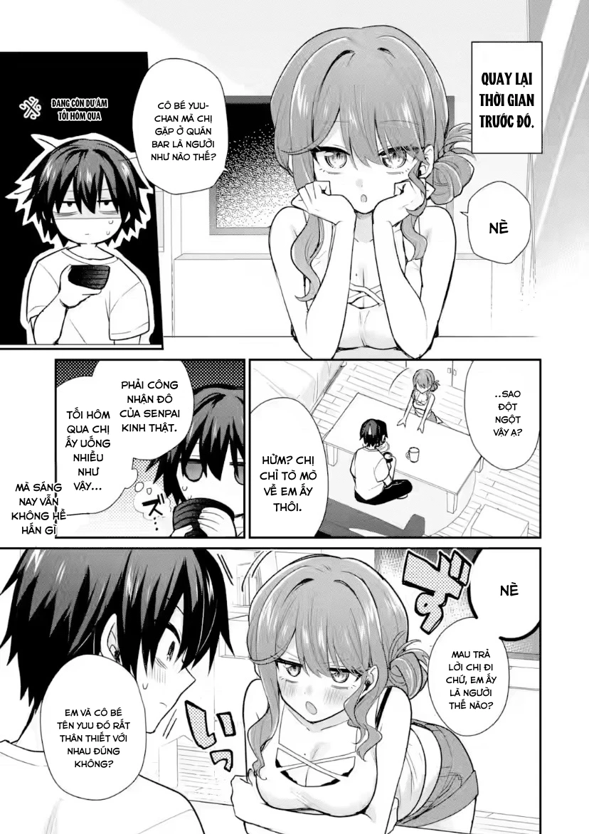 Vào Năm 20 Tuổi, Tôi Bắt Đầu Sống Chung Với Cô Bạn Gái Ma Men Chapter 4.5 - Trang 5