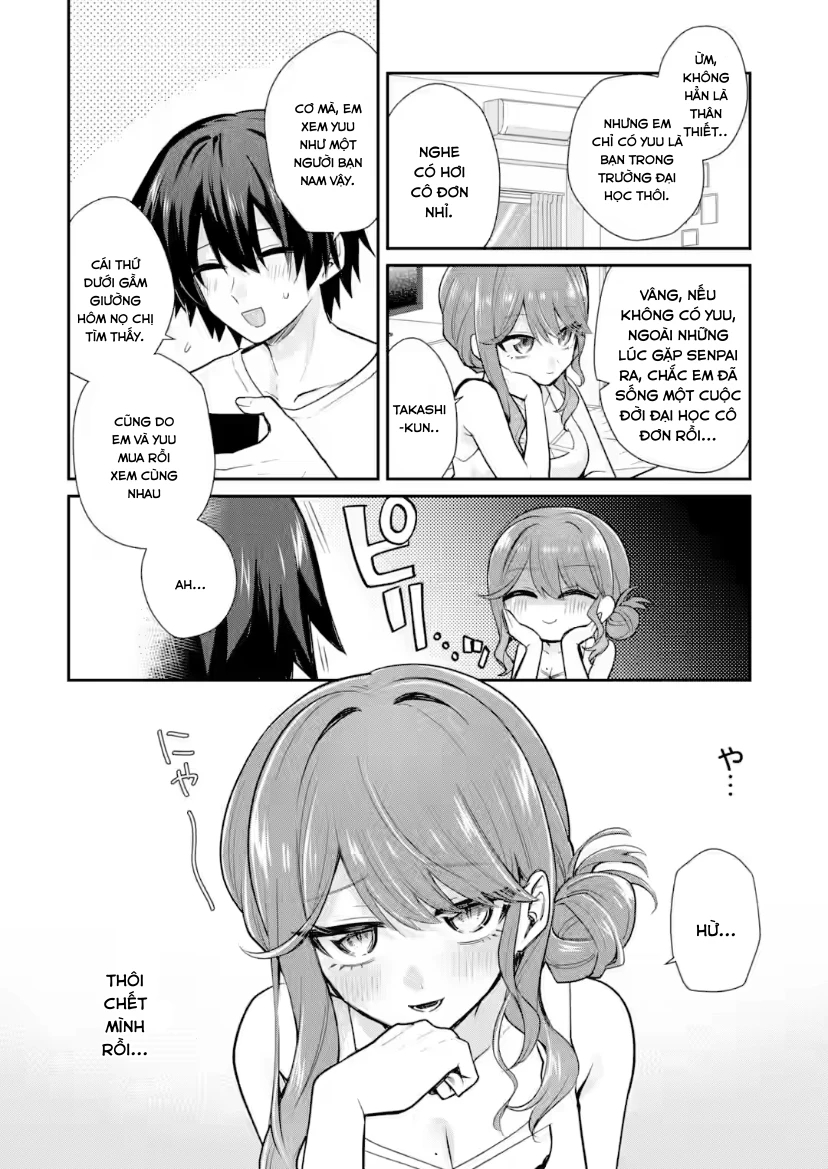 Vào Năm 20 Tuổi, Tôi Bắt Đầu Sống Chung Với Cô Bạn Gái Ma Men Chapter 4.5 - Trang 6