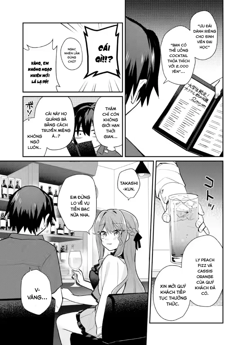 Vào Năm 20 Tuổi, Tôi Bắt Đầu Sống Chung Với Cô Bạn Gái Ma Men Chapter 4 - Trang 17