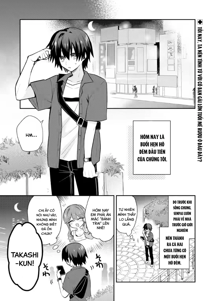 Vào Năm 20 Tuổi, Tôi Bắt Đầu Sống Chung Với Cô Bạn Gái Ma Men Chapter 4 - Trang 3