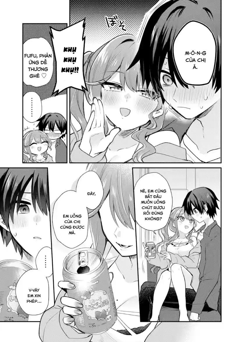 Vào Năm 20 Tuổi, Tôi Bắt Đầu Sống Chung Với Cô Bạn Gái Ma Men Chapter 5 - Trang 11