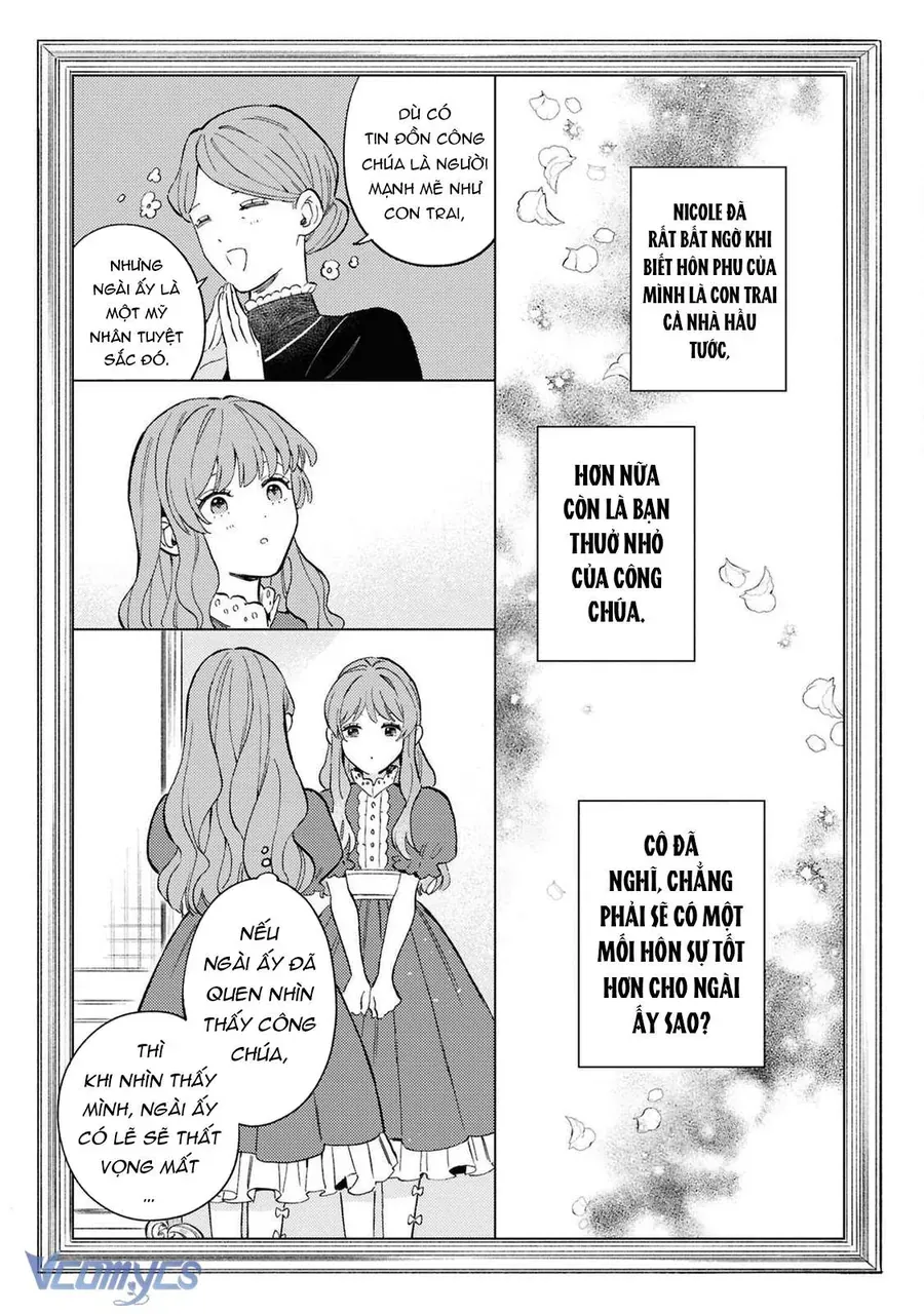 Vì Tôi Đã Quen Ở Một Mình, Thành Ra Tôi Bơ Đẹp Vị Hôn Phu Chapter 5.5 - Trang 5