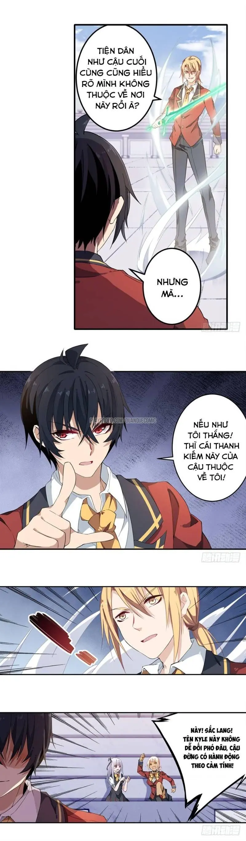 Vô Hạn Sứ đồ Và 12 Nữ Chiến Binh Chapter 11 - Trang 8