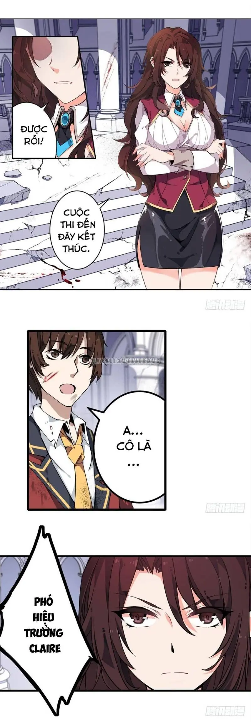Vô Hạn Sứ đồ Và 12 Nữ Chiến Binh Chapter 5 - Trang 2