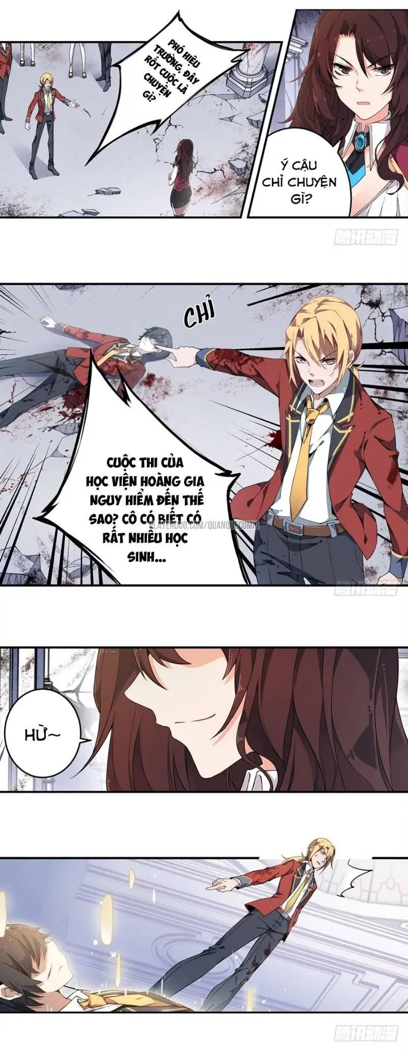 Vô Hạn Sứ đồ Và 12 Nữ Chiến Binh Chapter 5 - Trang 3
