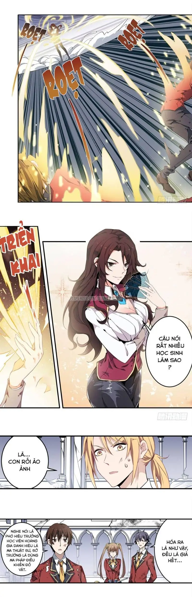 Vô Hạn Sứ đồ Và 12 Nữ Chiến Binh Chapter 5 - Trang 4