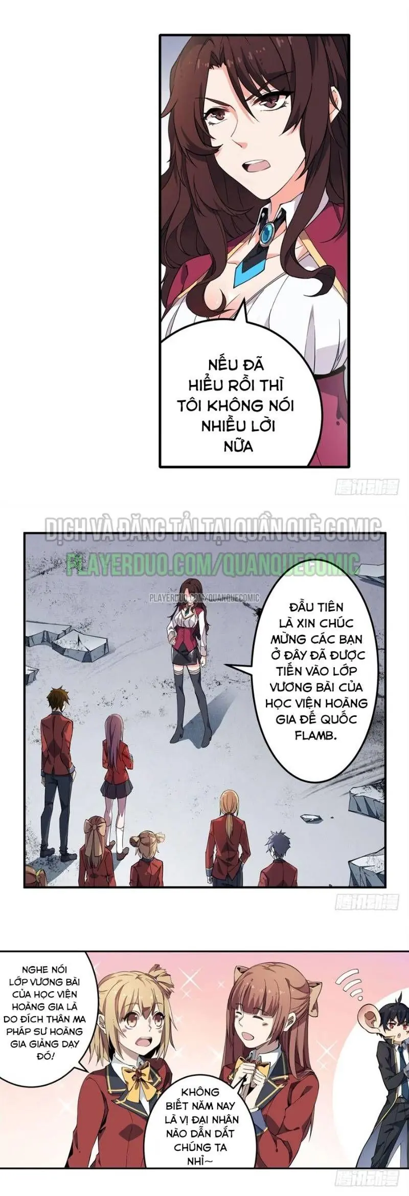 Vô Hạn Sứ đồ Và 12 Nữ Chiến Binh Chapter 5 - Trang 5