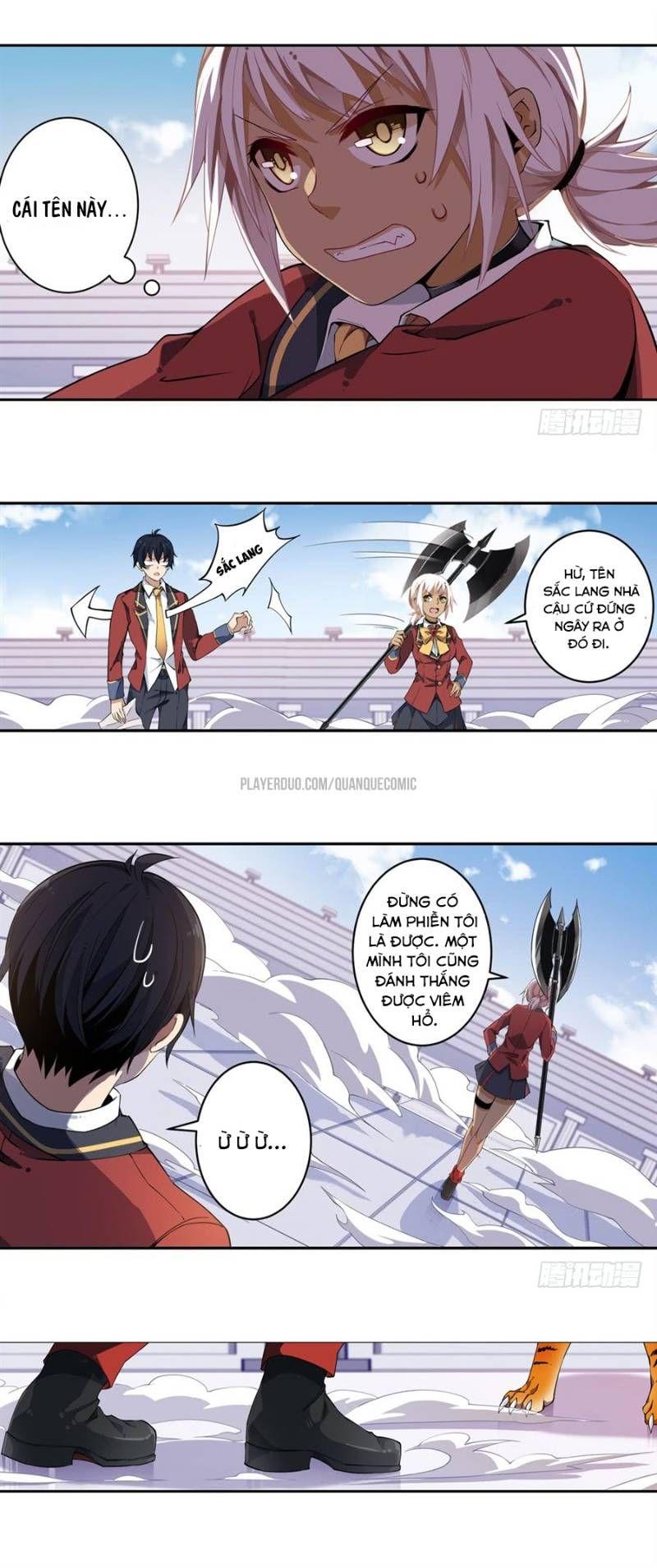 Vô Hạn Sứ đồ Và 12 Nữ Chiến Binh Chapter 7 - Trang 11