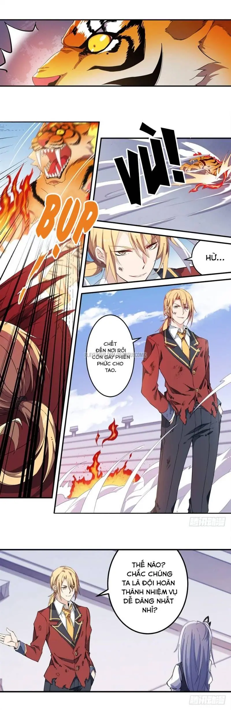 Vô Hạn Sứ đồ Và 12 Nữ Chiến Binh Chapter 7 - Trang 4