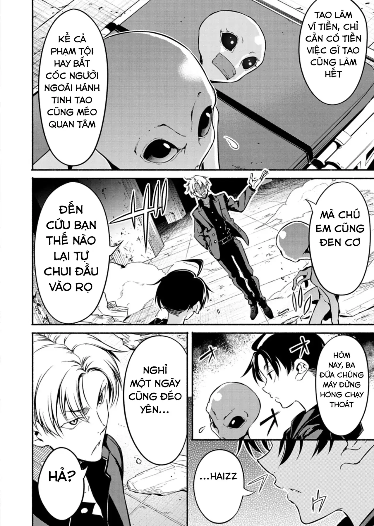 Vui Mừng Vì Được Trở Về Từ Dị Giới, Ai Ngờ Trái Đất Cũng "Dị" Không Tưởng Chapter 5.2 - Trang 10