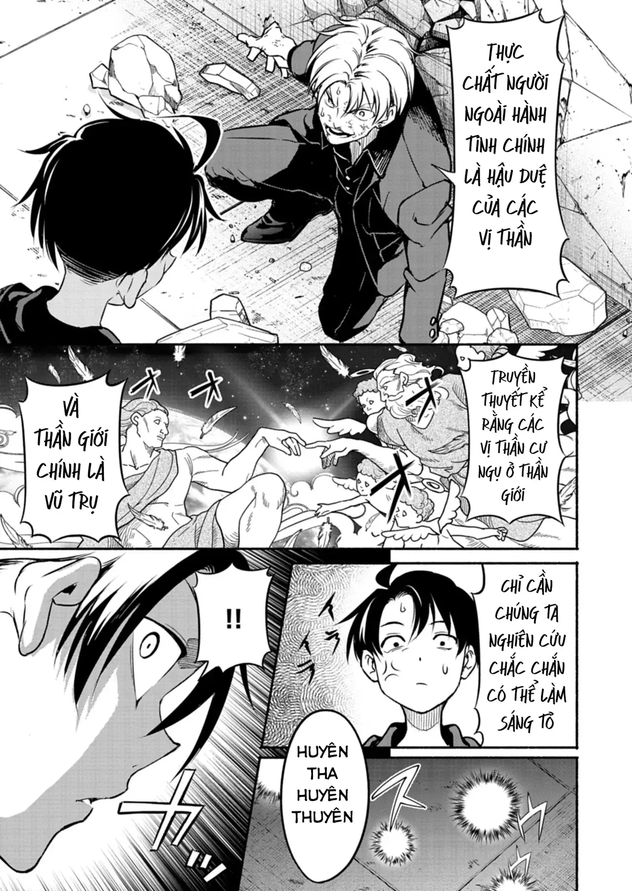 Vui Mừng Vì Được Trở Về Từ Dị Giới, Ai Ngờ Trái Đất Cũng "Dị" Không Tưởng Chapter 5.2 - Trang 15