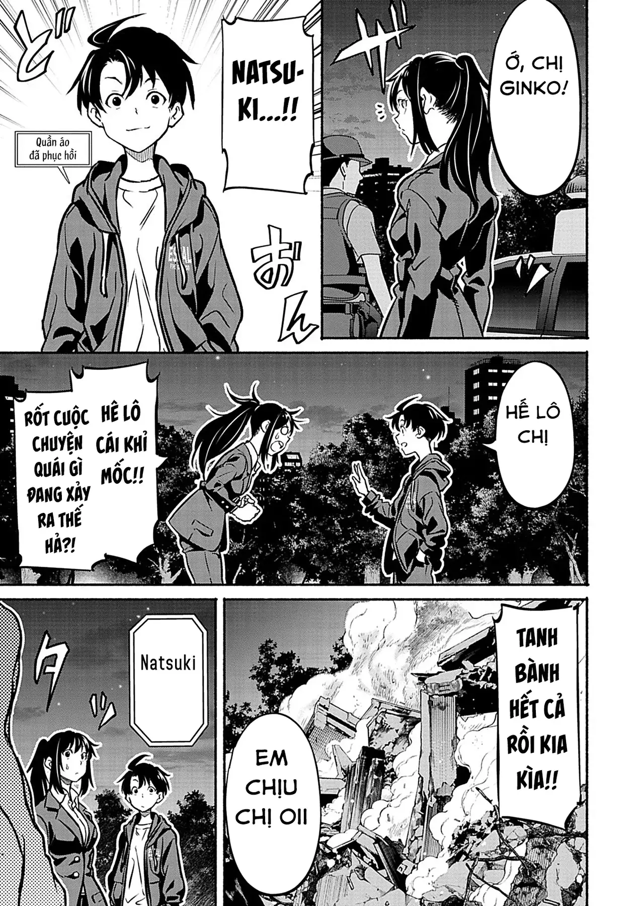 Vui Mừng Vì Được Trở Về Từ Dị Giới, Ai Ngờ Trái Đất Cũng "Dị" Không Tưởng Chapter 7.2 - Trang 3