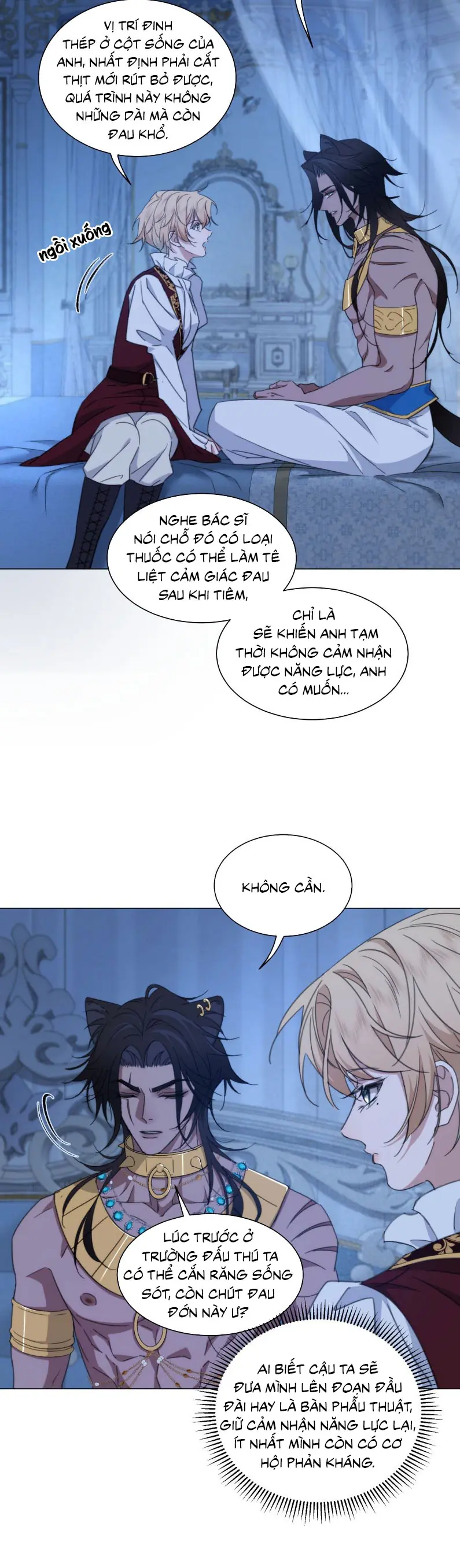 Vương Tử Bệnh Kiều Bị Báo Đen Chiếm Đoạt Đến Nghiện Chapter 4 - Trang 12