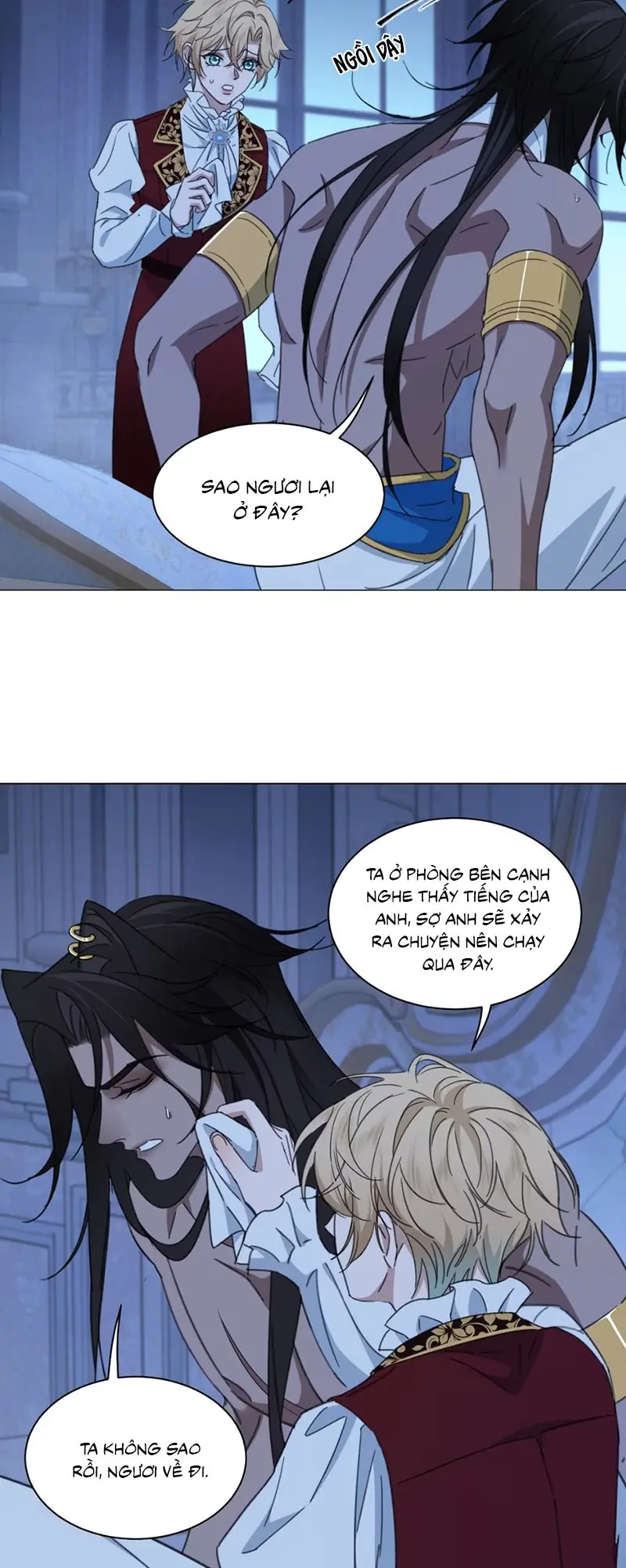 Vương Tử Bệnh Kiều Bị Báo Đen Chiếm Đoạt Đến Nghiện Chapter 6 - Trang 21
