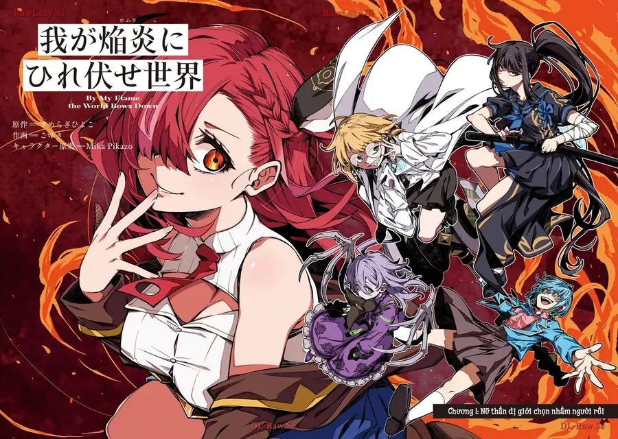 Waga Homura Ni Hirefuse Sekai Chapter 1 - Trang 4