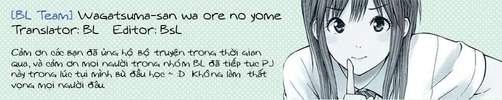 Wagatsuma-San Wa Ore No Yome Chapter 43 - Trang 3