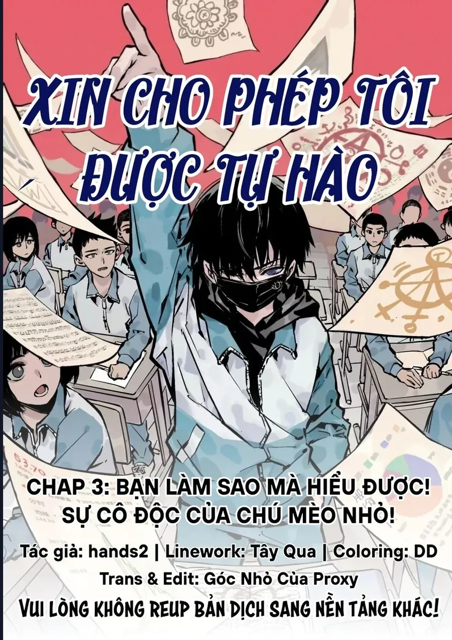 Xin Cho Phép Tôi Được Tự Hào Chapter 3 - Trang 4
