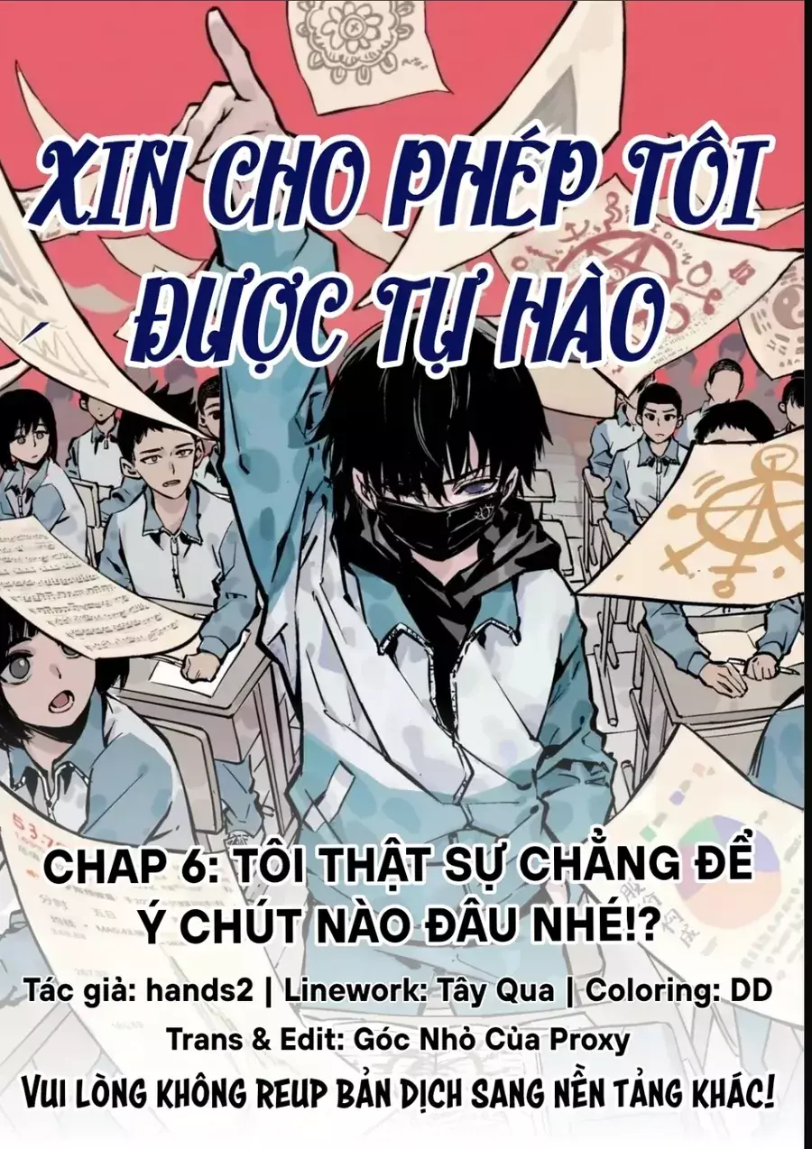 Xin Cho Phép Tôi Được Tự Hào Chapter 6 - Trang 4