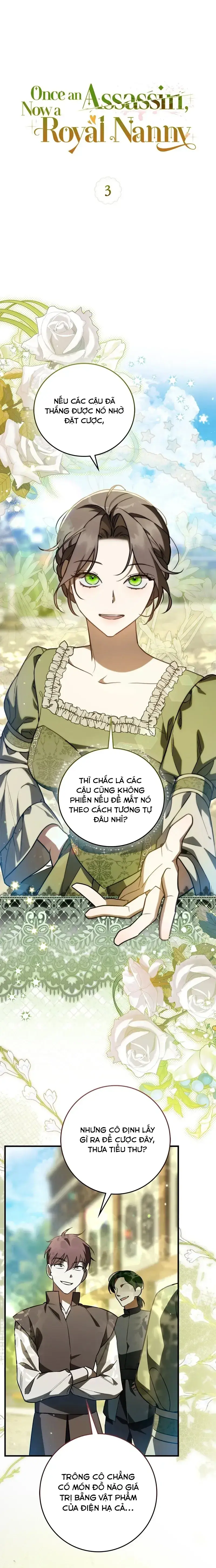 Xưa Là Sát Thủ, Nay Là Vú Em Hoàng Gia Chapter 3 - Trang 4