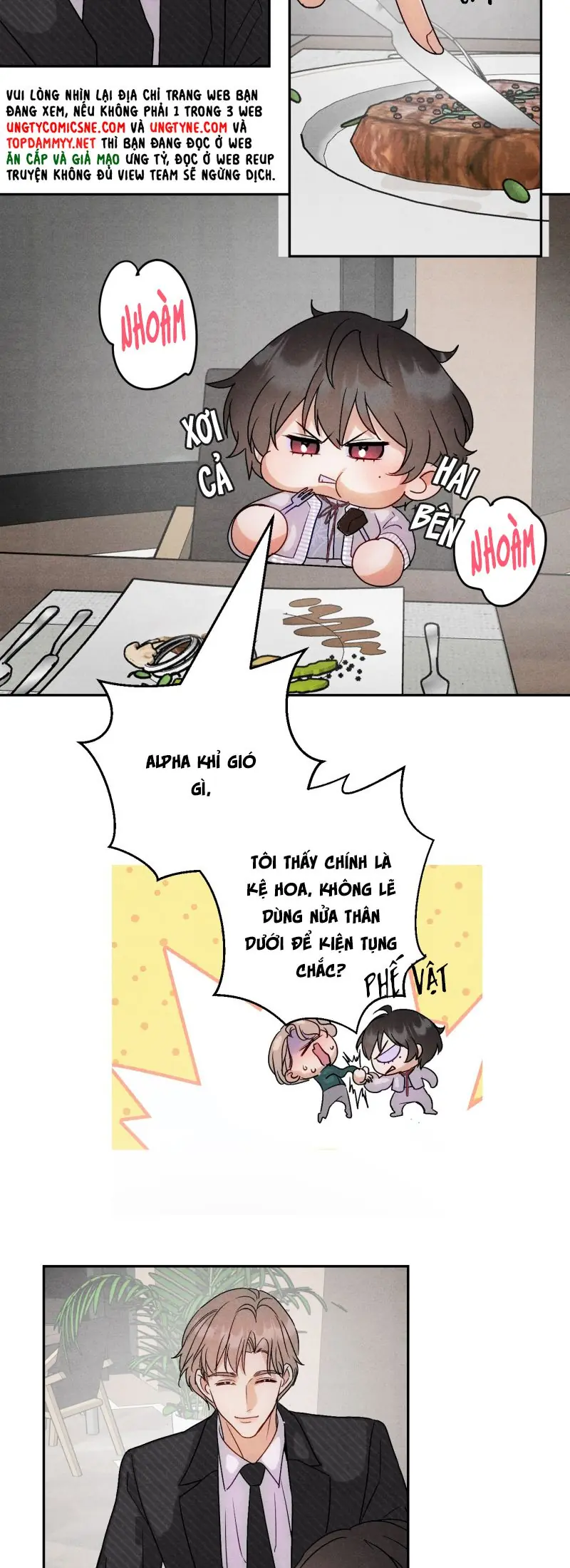 Xuyên Thành Con Ngỗng Vàng Của Đại Lão Alpha Chapter 14 - Trang 4