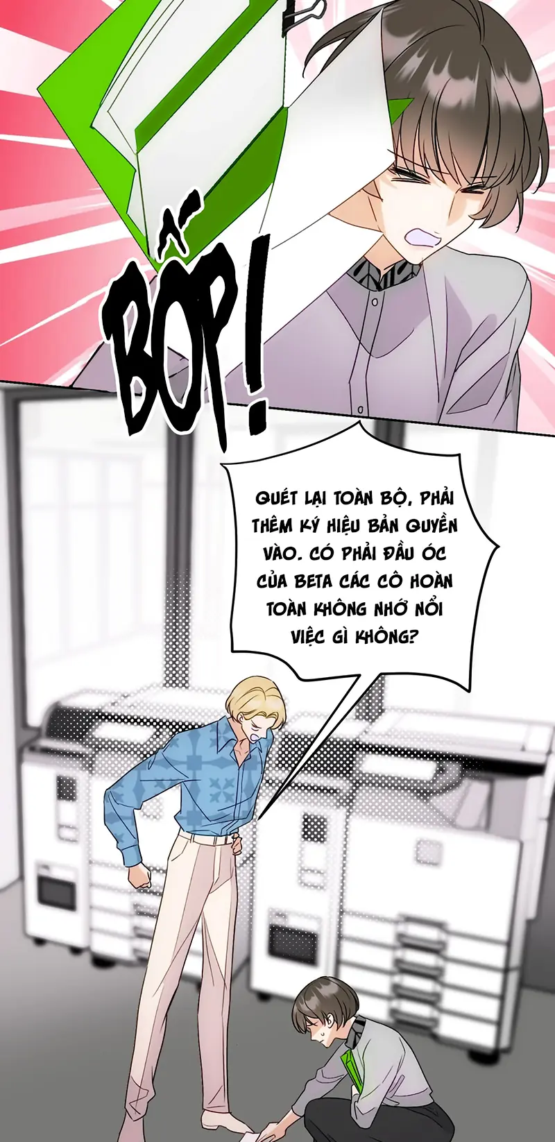 Xuyên Thành Con Ngỗng Vàng Của Đại Lão Alpha Chapter 21 - Trang 22