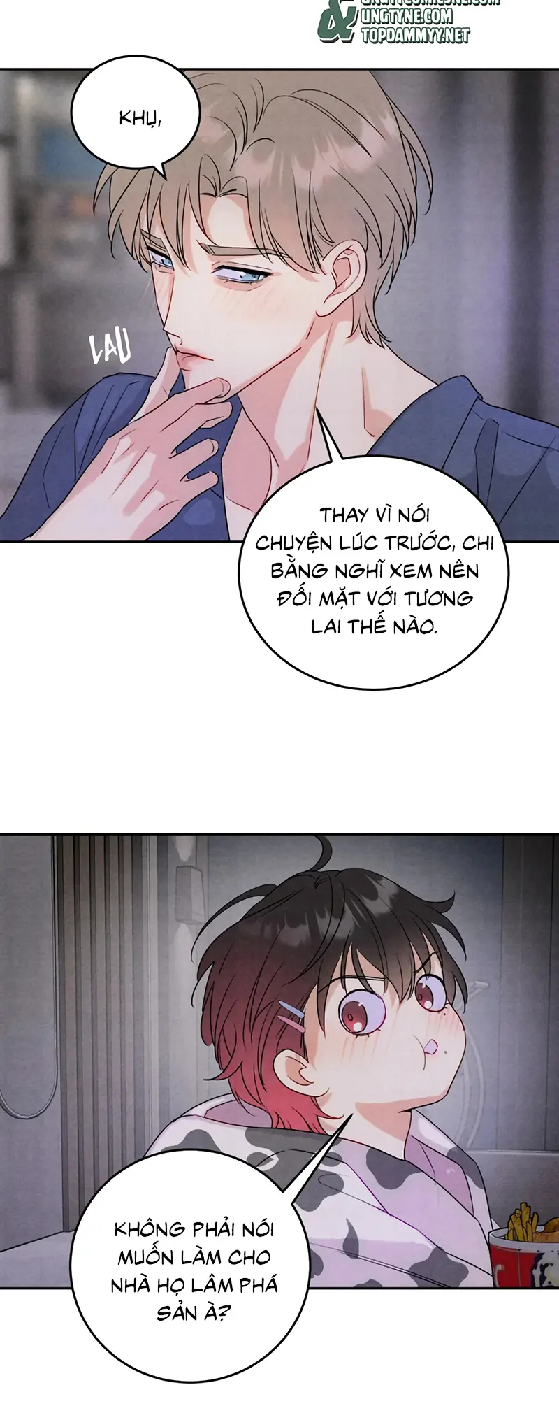 Xuyên Thành Con Ngỗng Vàng Của Đại Lão Alpha Chapter 27 - Trang 21