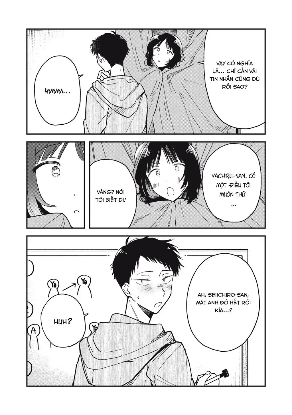 Yachiru-san wa Haru to Nobiru Chapter 4 - Trang 8