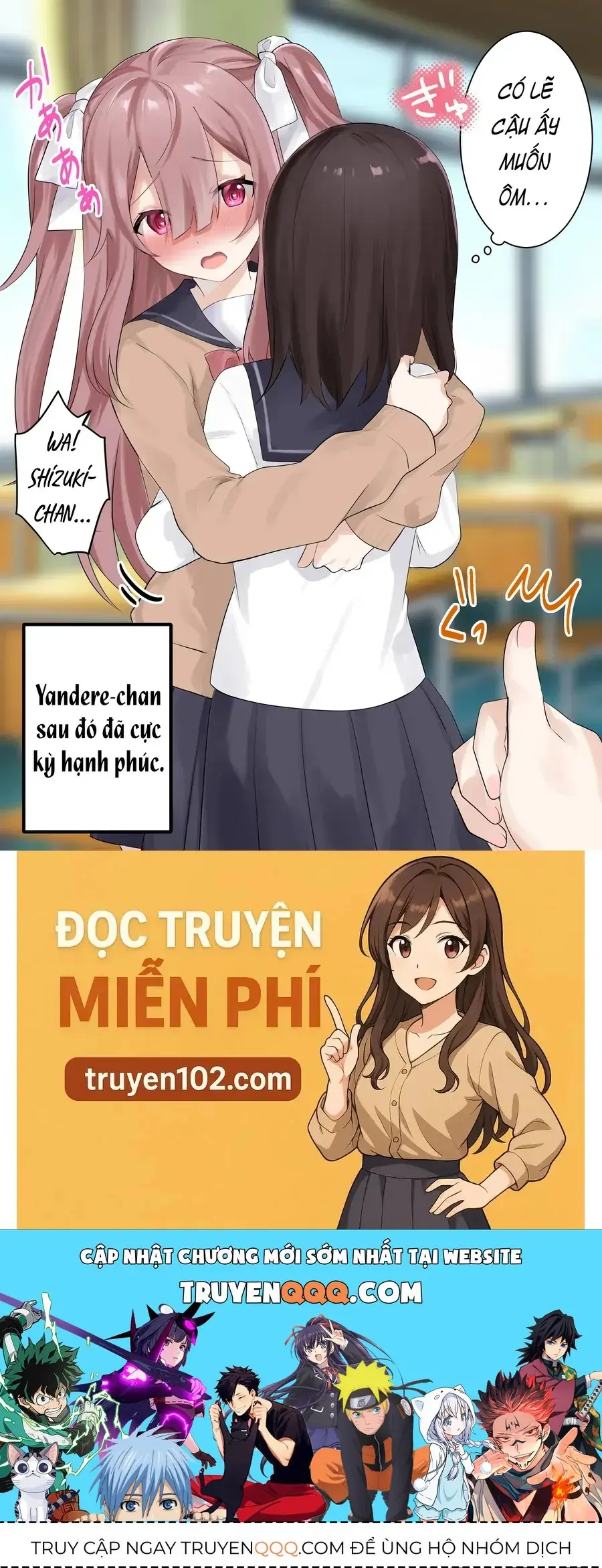Yandere-Chan X Negative-Chan Chapter 1 - Trang 8