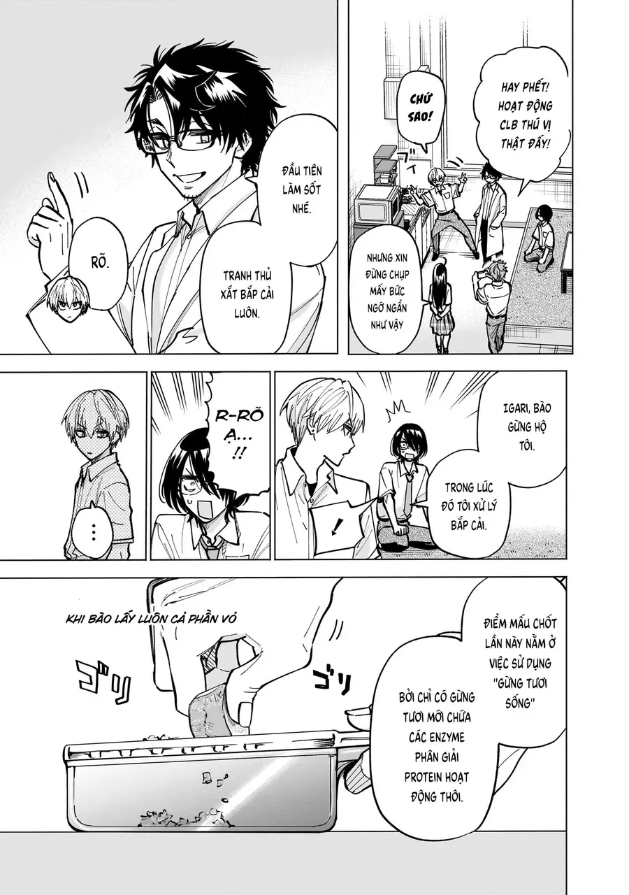 Yankee-Kun To Kagaku Gohan Chapter 11 - Trang 28