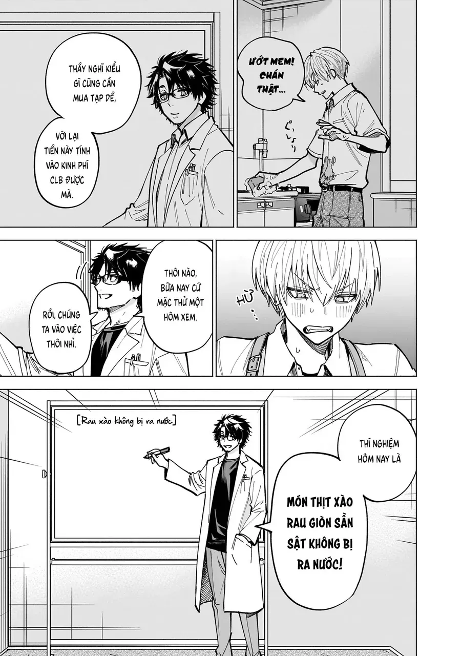 Yankee-Kun To Kagaku Gohan Chapter 15 - Trang 21