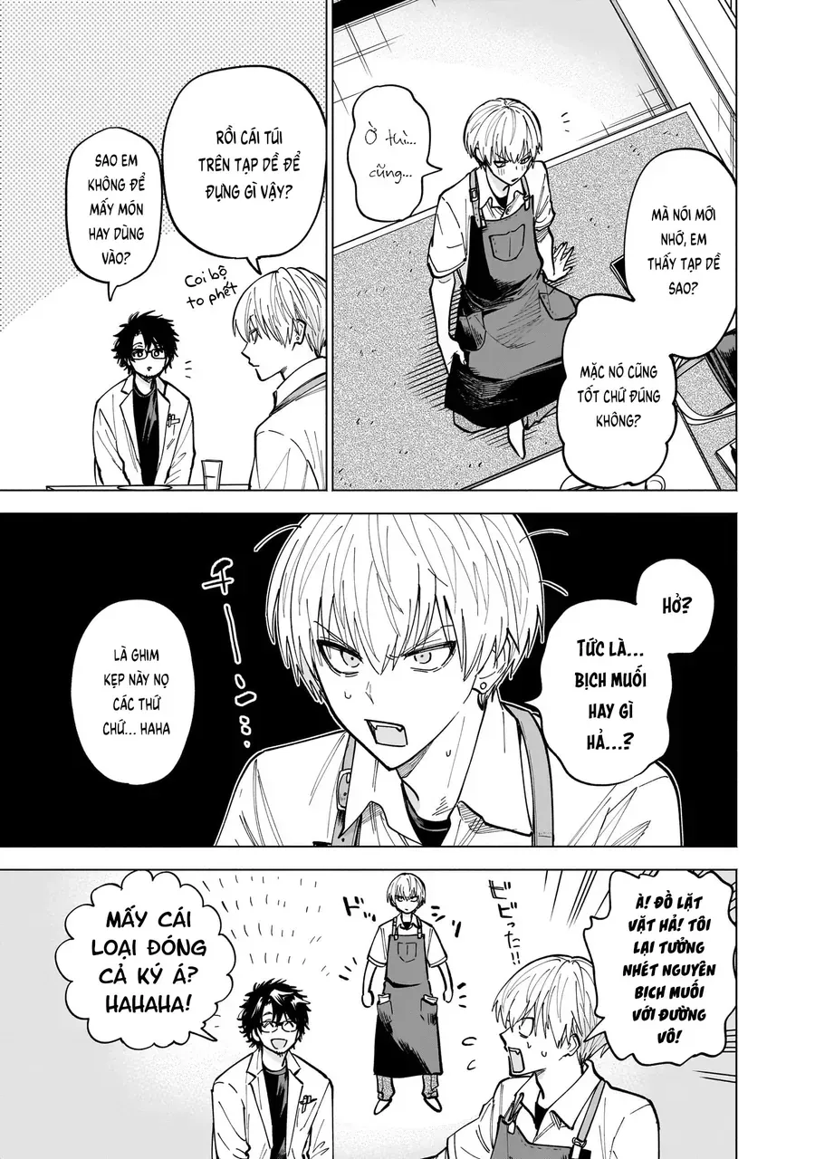 Yankee-Kun To Kagaku Gohan Chapter 15 - Trang 35