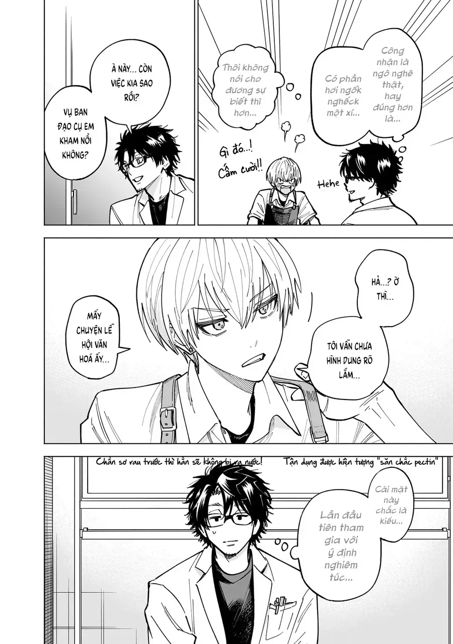 Yankee-Kun To Kagaku Gohan Chapter 15 - Trang 36