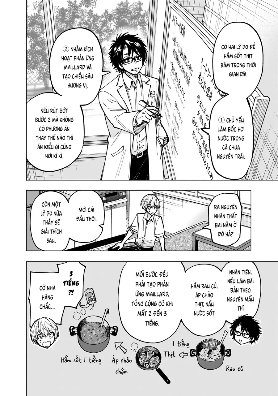 Yankee-Kun To Kagaku Gohan Chapter 5 - Trang 22