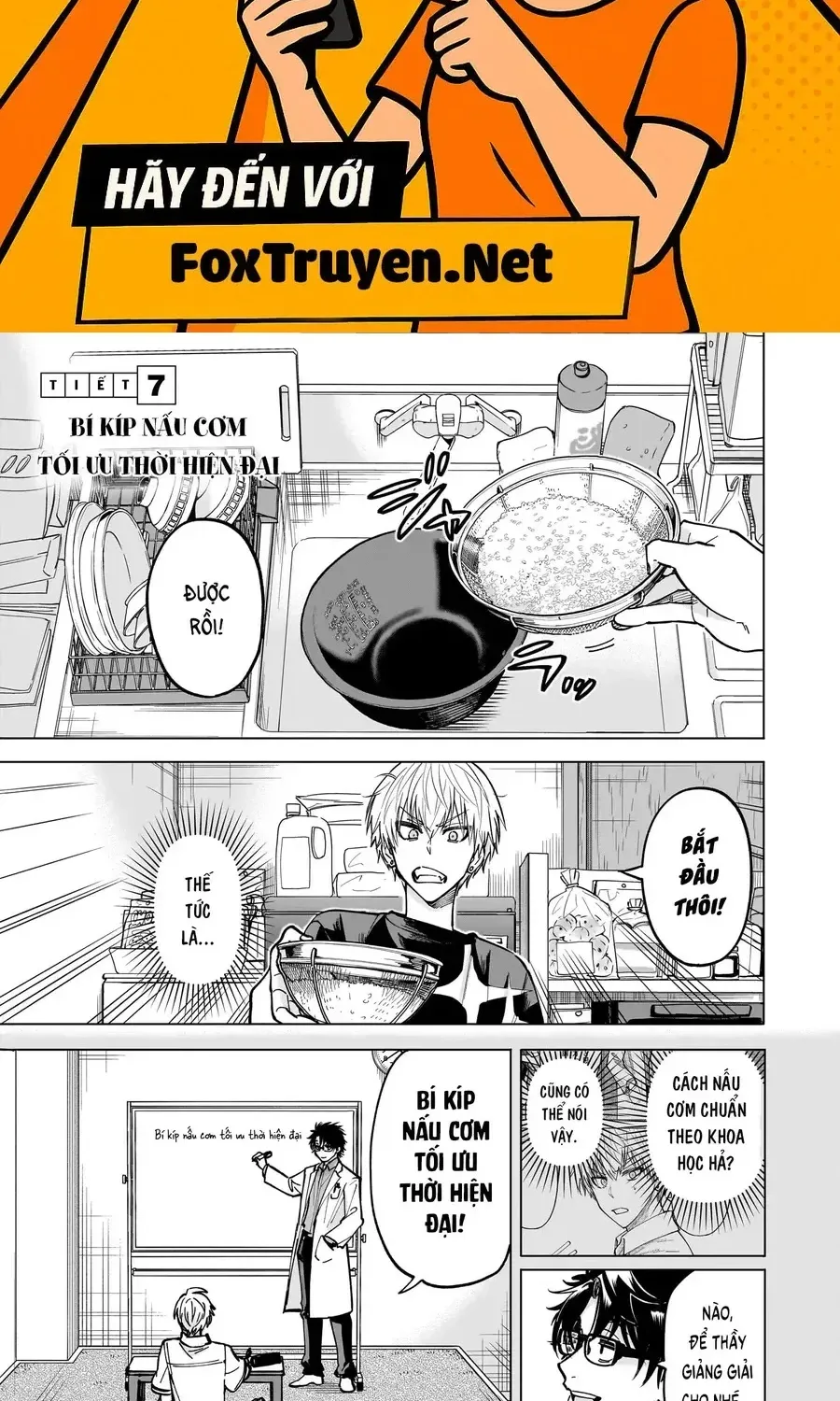 Yankee-Kun To Kagaku Gohan Chapter 7 - Trang 3