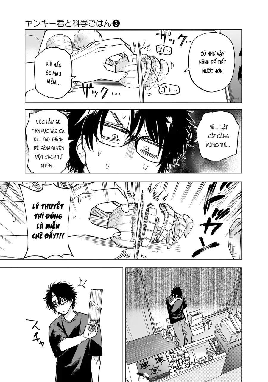 Yankee-Kun To Kagaku Gohan Chapter 9 - Trang 12