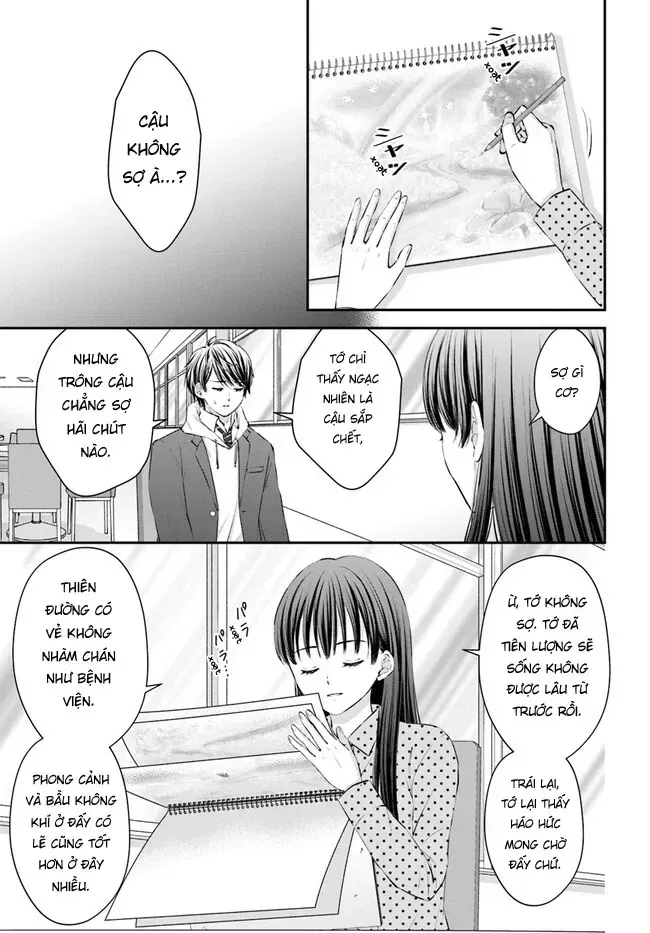 Yomei Ichinen To Senkokusareta Boku Ga, Yomei Hantoshi No Kimi To Deatta Hanashi Chapter 1 - Trang 45