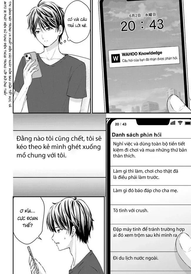 Yomei Ichinen To Senkokusareta Boku Ga, Yomei Hantoshi No Kimi To Deatta Hanashi Chapter 2 - Trang 14