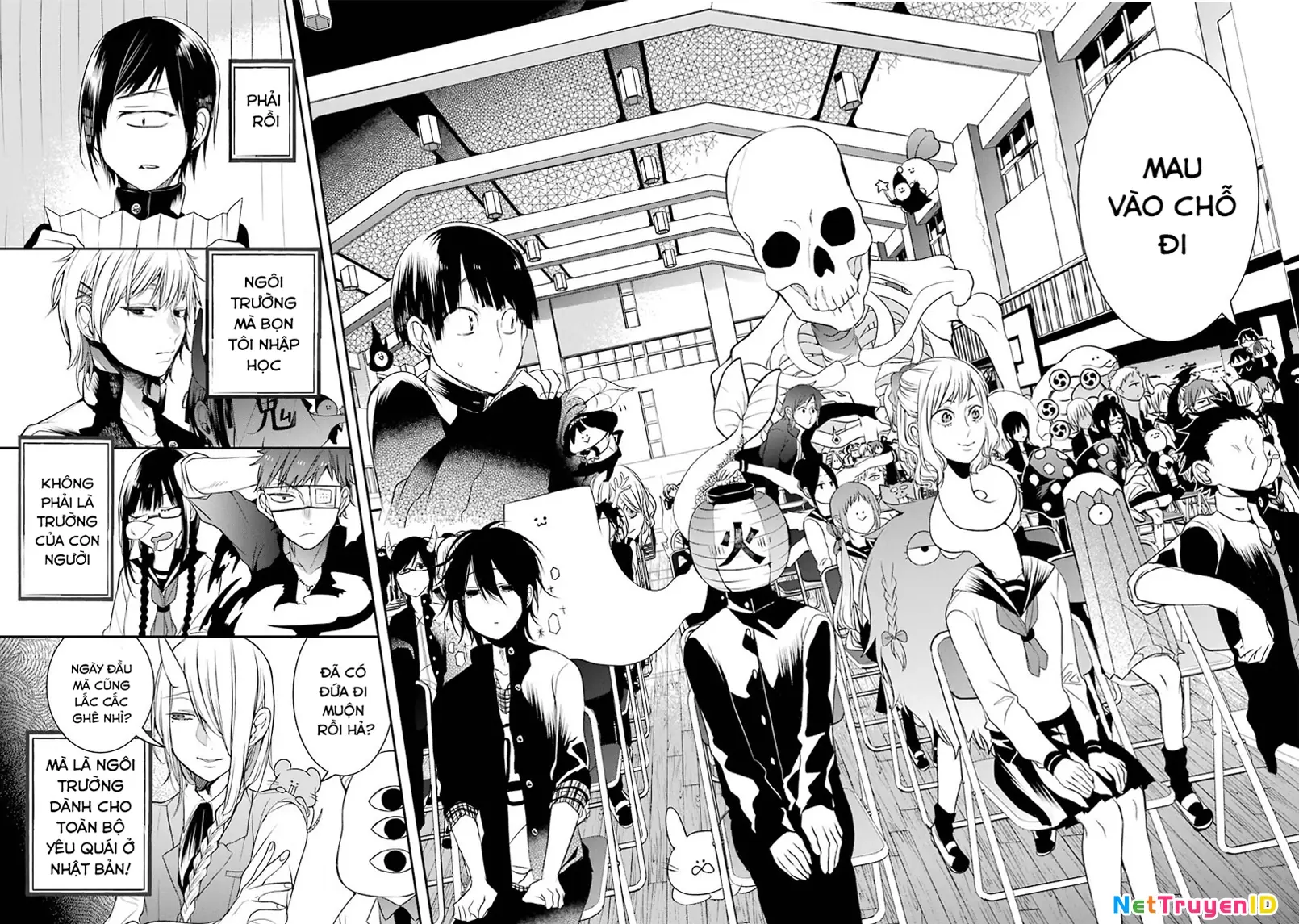 Youkai Gakkou no Seito Hajimemashita! Chapter 1 - Trang 12