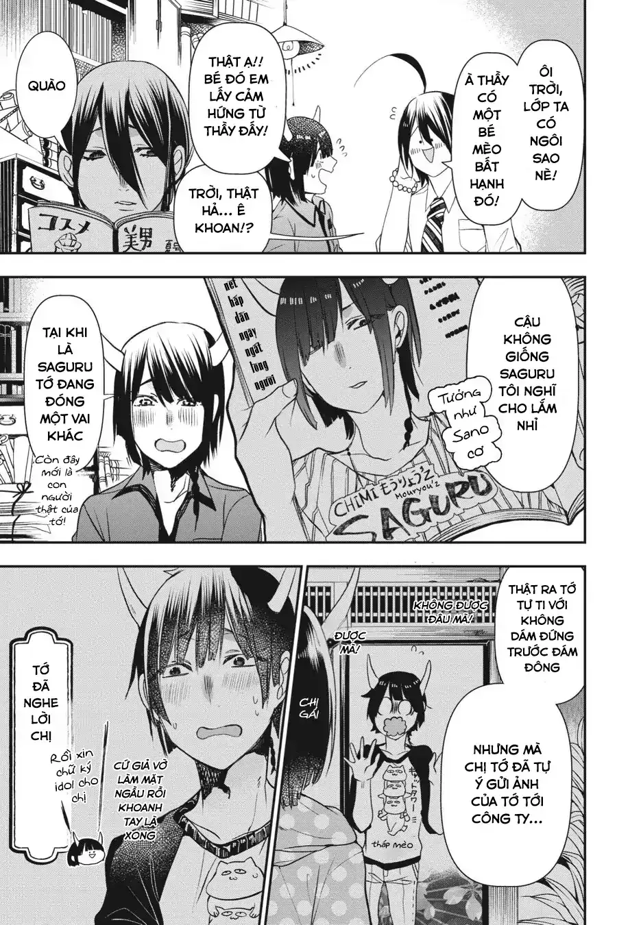 Youkai Gakkou no Seito Hajimemashita! Chapter 35 - Trang 12