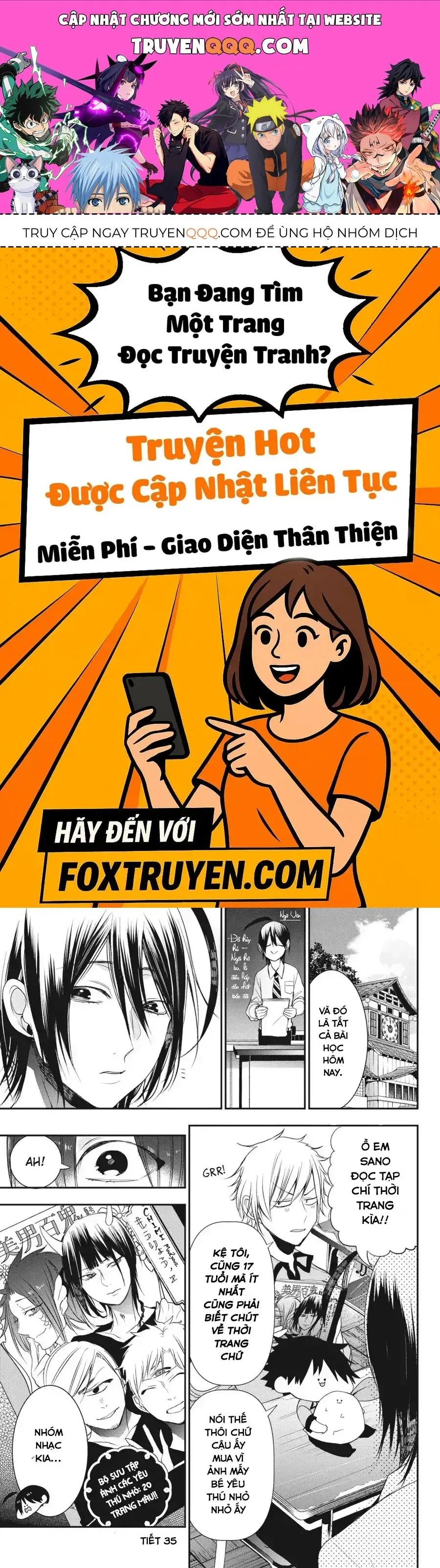 Youkai Gakkou no Seito Hajimemashita! Chapter 35 - Trang 2