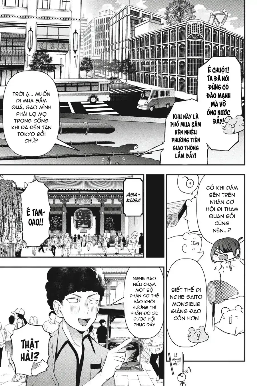Youkai Gakkou no Seito Hajimemashita! Chapter 36 - Trang 9