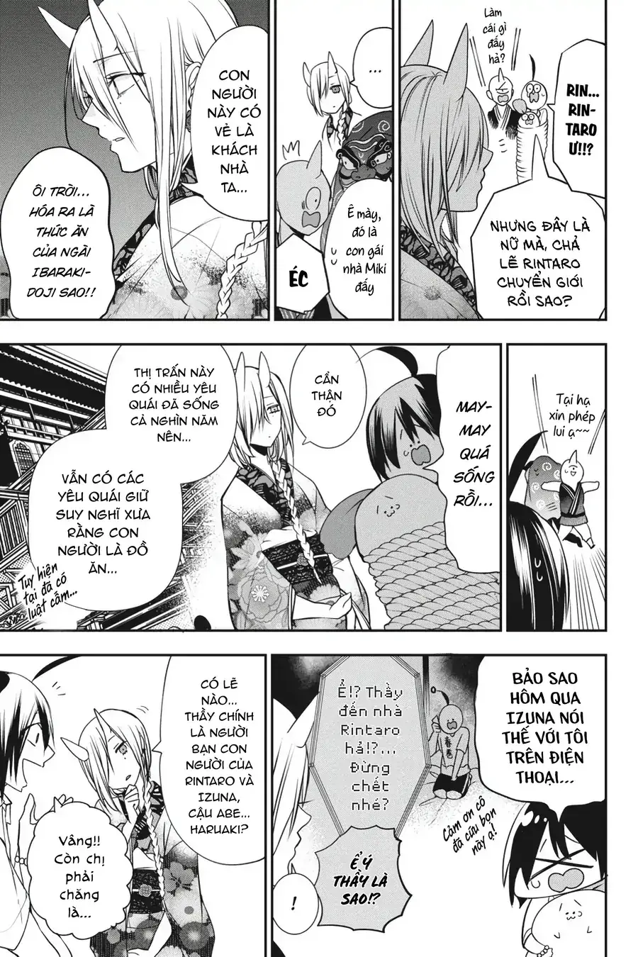 Youkai Gakkou no Seito Hajimemashita! Chapter 47 - Trang 7
