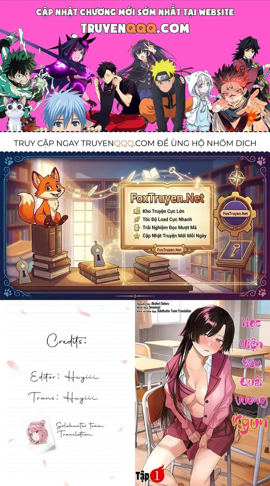 Youkai Ou Kyun Gakuen Chapter 3 - Trang 2