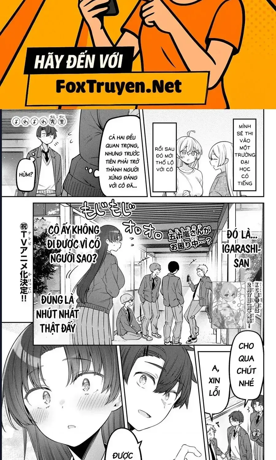 Yowa Yowa Sensei Chapter 106 - Trang 3